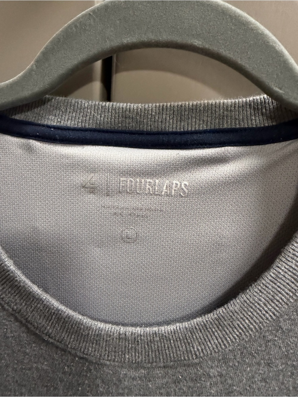 Men's Gray HUSTLE Crewneck Sweatshirt Men’s L - with pockets! - Picture 6 of 11